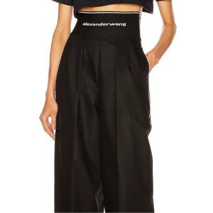 Alexander Wang High Waisted Elastic Trouser - Size 0